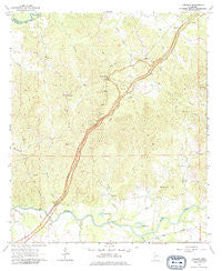 Carlisle Mississippi Historical topographic map, 1:24000 scale, 7.5 X 7.5 Minute, Year 1963