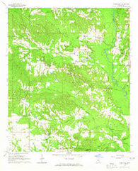 Carmichael Mississippi Historical topographic map, 1:24000 scale, 7.5 X 7.5 Minute, Year 1964