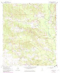 Carmichael Mississippi Historical topographic map, 1:24000 scale, 7.5 X 7.5 Minute, Year 1964