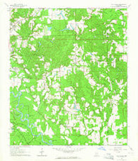 Carterville Mississippi Historical topographic map, 1:24000 scale, 7.5 X 7.5 Minute, Year 1964