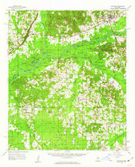 Carthage Mississippi Historical topographic map, 1:62500 scale, 15 X 15 Minute, Year 1961