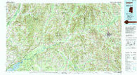 Carthage Mississippi Historical topographic map, 1:100000 scale, 30 X 60 Minute, Year 1994