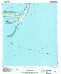 Cat Island Mississippi Historical topographic map, 1:24000 scale, 7.5 X 7.5 Minute, Year 1994