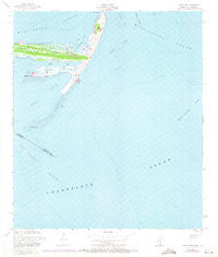 Cat Island Mississippi Historical topographic map, 1:24000 scale, 7.5 X 7.5 Minute, Year 1951