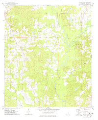 Center Ridge Mississippi Historical topographic map, 1:24000 scale, 7.5 X 7.5 Minute, Year 1975