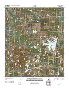 Charlton Mississippi Historical topographic map, 1:24000 scale, 7.5 X 7.5 Minute, Year 2012