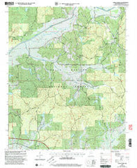 Chilli Creek Mississippi Historical topographic map, 1:24000 scale, 7.5 X 7.5 Minute, Year 2000