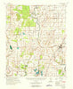 Choctaw Mississippi Historical topographic map, 1:62500 scale, 15 X 15 Minute, Year 1969