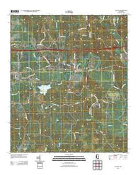 Chunky Mississippi Historical topographic map, 1:24000 scale, 7.5 X 7.5 Minute, Year 2012