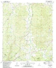 Church Hill Mississippi Historical topographic map, 1:24000 scale, 7.5 X 7.5 Minute, Year 1988