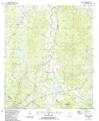Church Hill Mississippi Historical topographic map, 1:24000 scale, 7.5 X 7.5 Minute, Year 1988