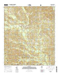 Clara Mississippi Current topographic map, 1:24000 scale, 7.5 X 7.5 Minute, Year 2015