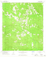 Clara Mississippi Historical topographic map, 1:24000 scale, 7.5 X 7.5 Minute, Year 1964