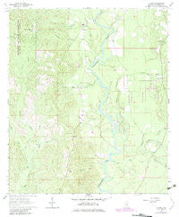 Clark Mississippi Historical topographic map, 1:24000 scale, 7.5 X 7.5 Minute, Year 1964