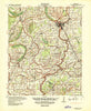 Clarksdale Mississippi Historical topographic map, 1:62500 scale, 15 X 15 Minute, Year 1939