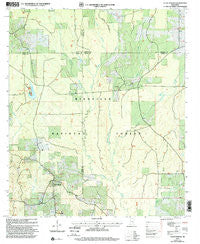 Clear Springs Mississippi Historical topographic map, 1:24000 scale, 7.5 X 7.5 Minute, Year 2000