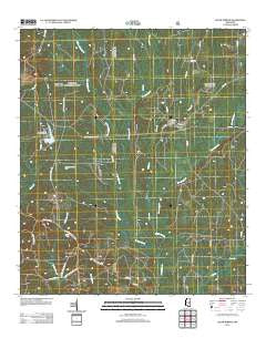 Clear Springs Mississippi Historical topographic map, 1:24000 scale, 7.5 X 7.5 Minute, Year 2012