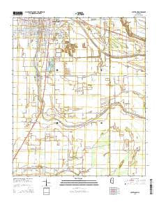 Cleveland Mississippi Current topographic map, 1:24000 scale, 7.5 X 7.5 Minute, Year 2015