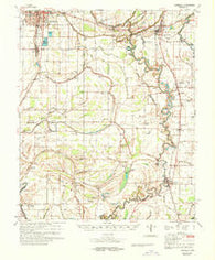 Cleveland Mississippi Historical topographic map, 1:62500 scale, 15 X 15 Minute, Year 1968