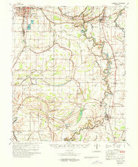 Cleveland Mississippi Historical topographic map, 1:62500 scale, 15 X 15 Minute, Year 1968