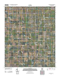 Cliftonville Mississippi Historical topographic map, 1:24000 scale, 7.5 X 7.5 Minute, Year 2012