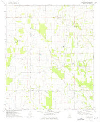 Cliftonville Mississippi Historical topographic map, 1:24000 scale, 7.5 X 7.5 Minute, Year 1973