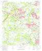 Clinton Mississippi Historical topographic map, 1:24000 scale, 7.5 X 7.5 Minute, Year 1980