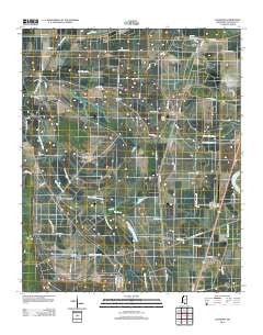 Coahoma Mississippi Historical topographic map, 1:24000 scale, 7.5 X 7.5 Minute, Year 2012