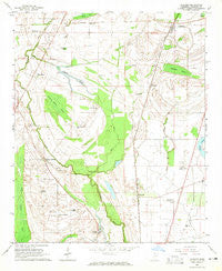 Coahoma Mississippi Historical topographic map, 1:24000 scale, 7.5 X 7.5 Minute, Year 1964