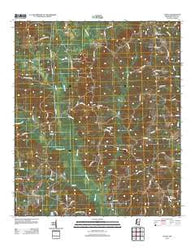 Cohay Mississippi Historical topographic map, 1:24000 scale, 7.5 X 7.5 Minute, Year 2012