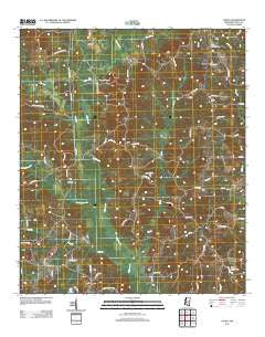 Cohay Mississippi Historical topographic map, 1:24000 scale, 7.5 X 7.5 Minute, Year 2012