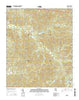 Coila Mississippi Current topographic map, 1:24000 scale, 7.5 X 7.5 Minute, Year 2015