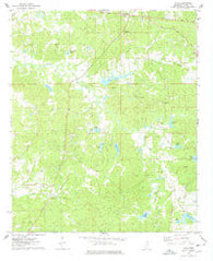 Coila Mississippi Historical topographic map, 1:24000 scale, 7.5 X 7.5 Minute, Year 1975