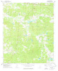 Coila Mississippi Historical topographic map, 1:24000 scale, 7.5 X 7.5 Minute, Year 1975