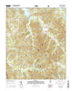Coker Lake Mississippi Current topographic map, 1:24000 scale, 7.5 X 7.5 Minute, Year 2015