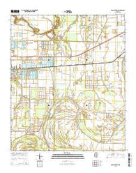 Colony Town Mississippi Current topographic map, 1:24000 scale, 7.5 X 7.5 Minute, Year 2015