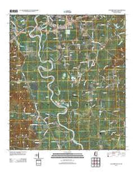 Columbia South Mississippi Historical topographic map, 1:24000 scale, 7.5 X 7.5 Minute, Year 2012