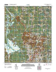 Columbus North Mississippi Historical topographic map, 1:24000 scale, 7.5 X 7.5 Minute, Year 2012