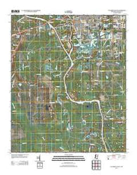 Columbus South Mississippi Historical topographic map, 1:24000 scale, 7.5 X 7.5 Minute, Year 2012