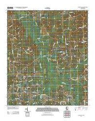 Conehatta Mississippi Historical topographic map, 1:24000 scale, 7.5 X 7.5 Minute, Year 2012