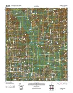 Conehatta Mississippi Historical topographic map, 1:24000 scale, 7.5 X 7.5 Minute, Year 2012