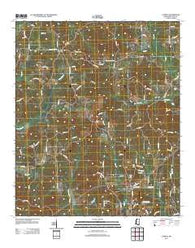 Conway Mississippi Historical topographic map, 1:24000 scale, 7.5 X 7.5 Minute, Year 2012