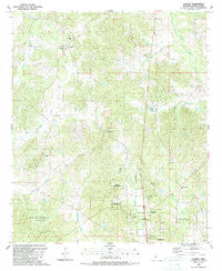 Conway Mississippi Historical topographic map, 1:24000 scale, 7.5 X 7.5 Minute, Year 1989