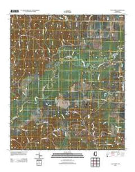 Coxs Ferry Mississippi Historical topographic map, 1:24000 scale, 7.5 X 7.5 Minute, Year 2012