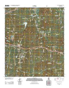 Cranfield Mississippi Historical topographic map, 1:24000 scale, 7.5 X 7.5 Minute, Year 2012