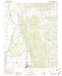 Crenshaw North Mississippi Historical topographic map, 1:24000 scale, 7.5 X 7.5 Minute, Year 1983