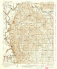 Crenshaw Mississippi Historical topographic map, 1:62500 scale, 15 X 15 Minute, Year 1935