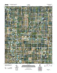 Crowder Mississippi Historical topographic map, 1:24000 scale, 7.5 X 7.5 Minute, Year 2012