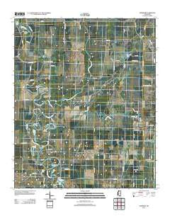 Crowder Mississippi Historical topographic map, 1:24000 scale, 7.5 X 7.5 Minute, Year 2012