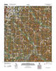Crystal Springs Mississippi Historical topographic map, 1:24000 scale, 7.5 X 7.5 Minute, Year 2012